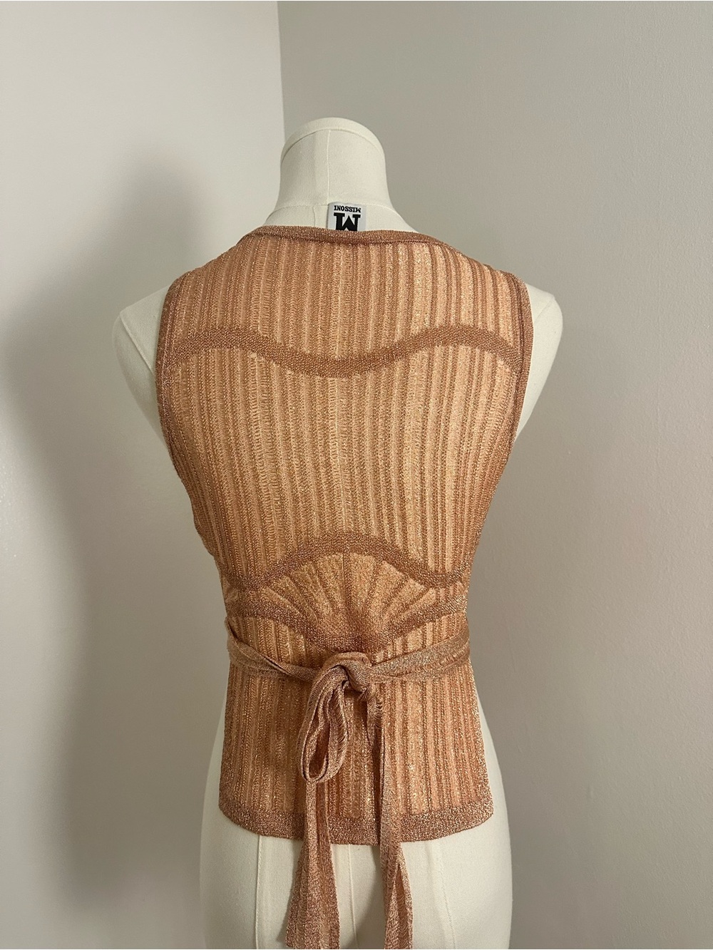 Missoni Shimmery Copper Knit top - Picture 9 of 12